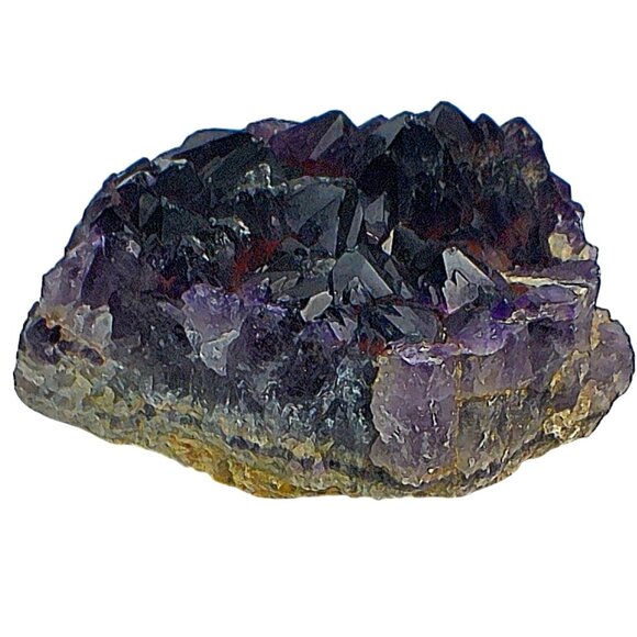 Thunder Bay Amethyst Specimen Raw Crystal Cluster In Natural Matrix - Picture 2 of 5